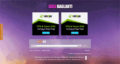 Desktop Screenshot of gizlibaglanti.com